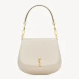 Saint Laurent YSL Women Voltaire Top Handle in Box Saint Laurent-White