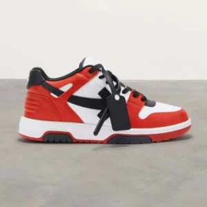 Off-White Unisex Out Of Office-Black/Red OMIA189S22LEA0012510