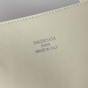 Balenciaga Women Bel Air Medium Carry All Bag in Soya Smooth Calfskin 8054812ABAW9723