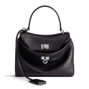 Balenciaga Women Rodeo Mini Handbag in Black 7954562AA4U1000