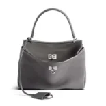 Balenciaga Women Rodeo Mini Handbag in Grey 7954562AA4U9001