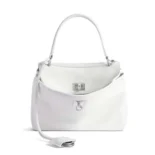 Balenciaga Women Rodeo Mini Handbag in White 7954562AA4U9001