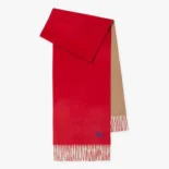 Burberry Unisex Reversible Cashmere Scarf-Red 80778231
