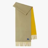 Burberry Unisex Reversible Cashmere Scarf-Yellow 80791911