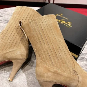 Christian Louboutin Women Santigag 85 mm Low Boots Veau Velours