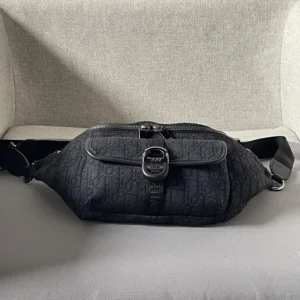 Dior Men Dior 8 Belt Bag Black Dior Oblique Jacquard