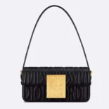 Dior Women Miss Dior Flap Bag Black Quilted Miss Dior Allover Calfskin