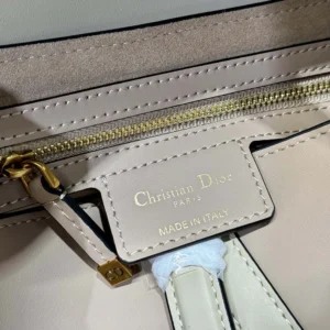 Dior Women Saddle Bag with Strap Two-Tone Biscuit and Trench Beige Supple Calfskin