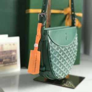 Goyard Unisex Hirondelle Bag-Green HIRONDPMLTY09CL09P