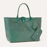 Goyard Unisex Saint Louis GM bag-Pearly Green STLCROGMLTY90CL90P