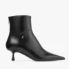 Jimmy Choo Women Cycas Ankle Boot 50 Black Nappa Leather Ankle Boots 11 Jimmy Choo Women Cycas Ankle Boot 50 Black Nappa Leather Ankle Boots