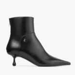 Jimmy Choo Women Cycas Ankle Boot 50 Black Nappa Leather Ankle Boots