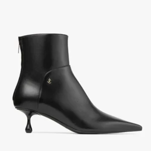 Jimmy Choo Women Cycas Ankle Boot 50 Black Nappa Leather Ankle Boots