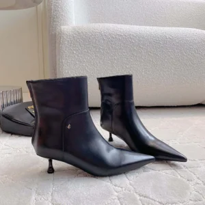 Jimmy Choo Women Cycas Ankle Boot 50 Black Nappa Leather Ankle Boots