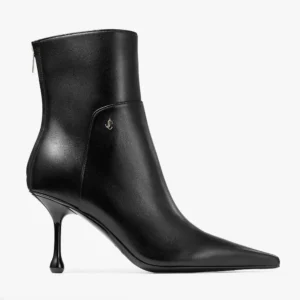 Jimmy Choo Women Cycas Ankle Boot 80 Black Nappa Leather Ankle Boots