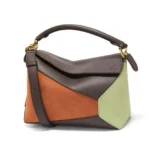 Loewe Unisex Small Puzzle Bag in Classic Calfskin and Suede 0011183845