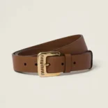 Miu Miu Women Nappa Leather Belt 5CC545EFXF0316