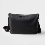 Prada Men Leather Shoulder Bag-Black 2VH1822BBE