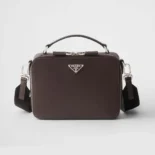 Prada Men Medium Prada Brique Saffiano Leather Bag 2VH069