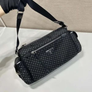 Prada Women Re-Nylon Bag with Studs 1BC2362HGV
