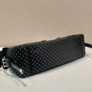 Prada Women Re-Nylon Bag with Studs 1BC2362HGV