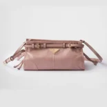 Prada Women Small Leather Shoulder Bag-Pink 1BH2152CYR