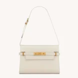 Saint Laurent YSL Women Manhattan Small in Box Saint Laurent-White