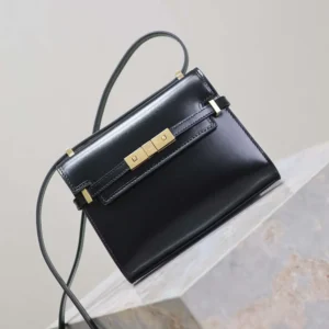 Saint Laurent YSL Women Mini Manhattan in Box Saint Laurent-Black
