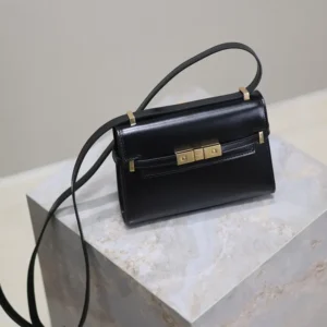 Saint Laurent YSL Women Mini Manhattan in Box Saint Laurent-Black