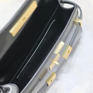 Saint Laurent YSL Women Mini Manhattan in Box Saint Laurent-Black