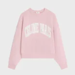 Oversized Celine Sweatshirt in Cotton Fleece 2Y64G510Z