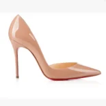 Christian Louboutin Women Iriza 100 mm Pumps Patent Calf Blush