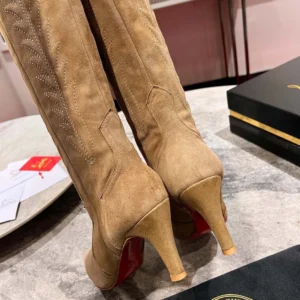Christian Louboutin Women Santia Botta 85 mm Boots Veau Velours