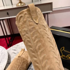 Christian Louboutin Women Santia Botta 85 mm Boots Veau Velours
