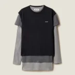 Miu Miu Women Set of 3 Jersey T-shirts MJE15137EF04AESOOO