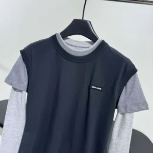 Miu Miu Women Set of 3 Jersey T-shirts MJE15137EF04AESOOO