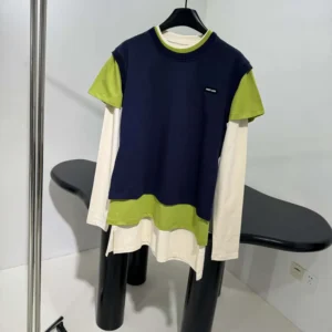 Miu Miu Women Set of 3 Jersey T-shirts MJE15137EF04AFSOOO