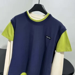 Miu Miu Women Set of 3 Jersey T-shirts MJE15137EF04AFSOOO