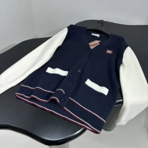 Miu Miu Women Wool and Cashmere Cardigan MMF933