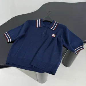 Miu Miu Women Wool and Cashmere Polo Sweater MMLA28