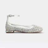 Roger Vivier Women Viv' Podium Ballerinas in Sequins
