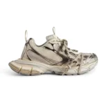 Balenciaga Unisex 3XL Sneaker in Beige Mesh and Polyurethane 734731W3XL59110