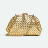 Bottega Veneta Women Small Lauren 1980-Gold 805018V4P418922