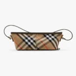 Burberry Women Check Mini Bag-Sandy 80952961