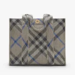 Burberry Women Small Check Knitted Tote 81040341