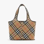 Burberry Women Small Check Tote 80946851