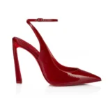 Christian Louboutin Women Condora Strap 100 mm Strappy Pumps Vog Patent Leather