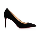 Christian Louboutin Women Kate 85 mm Pumps Veau Velours-Black