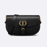 Dior Women Bobby East-West Bag Black Grained Calfskin M9335USKU