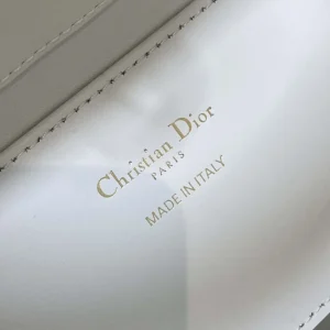 Dior Women Small Dior Toujours Vertical Tote Bag Latte Macrocannage Calfskin